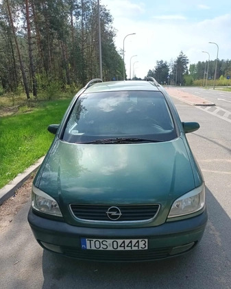 Opel Zafira cena 6200 przebieg: 335000, rok produkcji 2003 z Biała małe 56